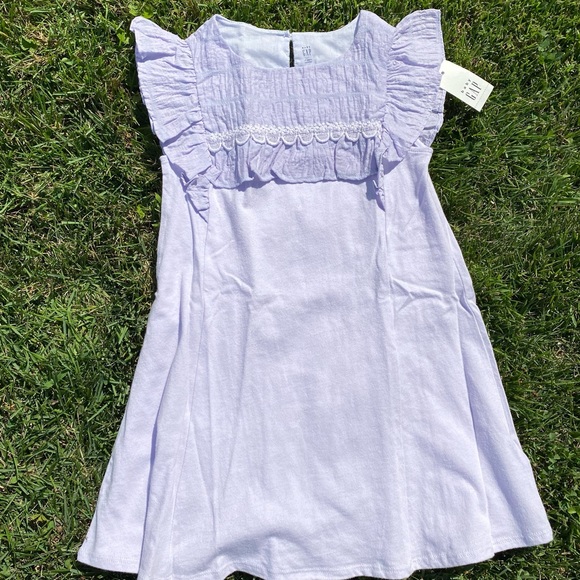 Lavender ruffle dress, NWT - Picture 2 of 4
